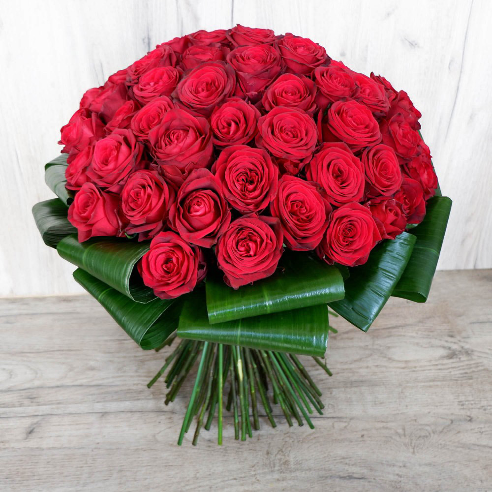 Λουλούδια Αγάπης - Ανθοδέσμη - Μπουκέτο - Έρωτας  - Υπέροχο μπουκέτο με 60 κόκκινα τριαντάφυλλα.